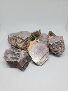 Lepidolite Chunks (Located in "Crystals, Gems, Minerals, Stones)