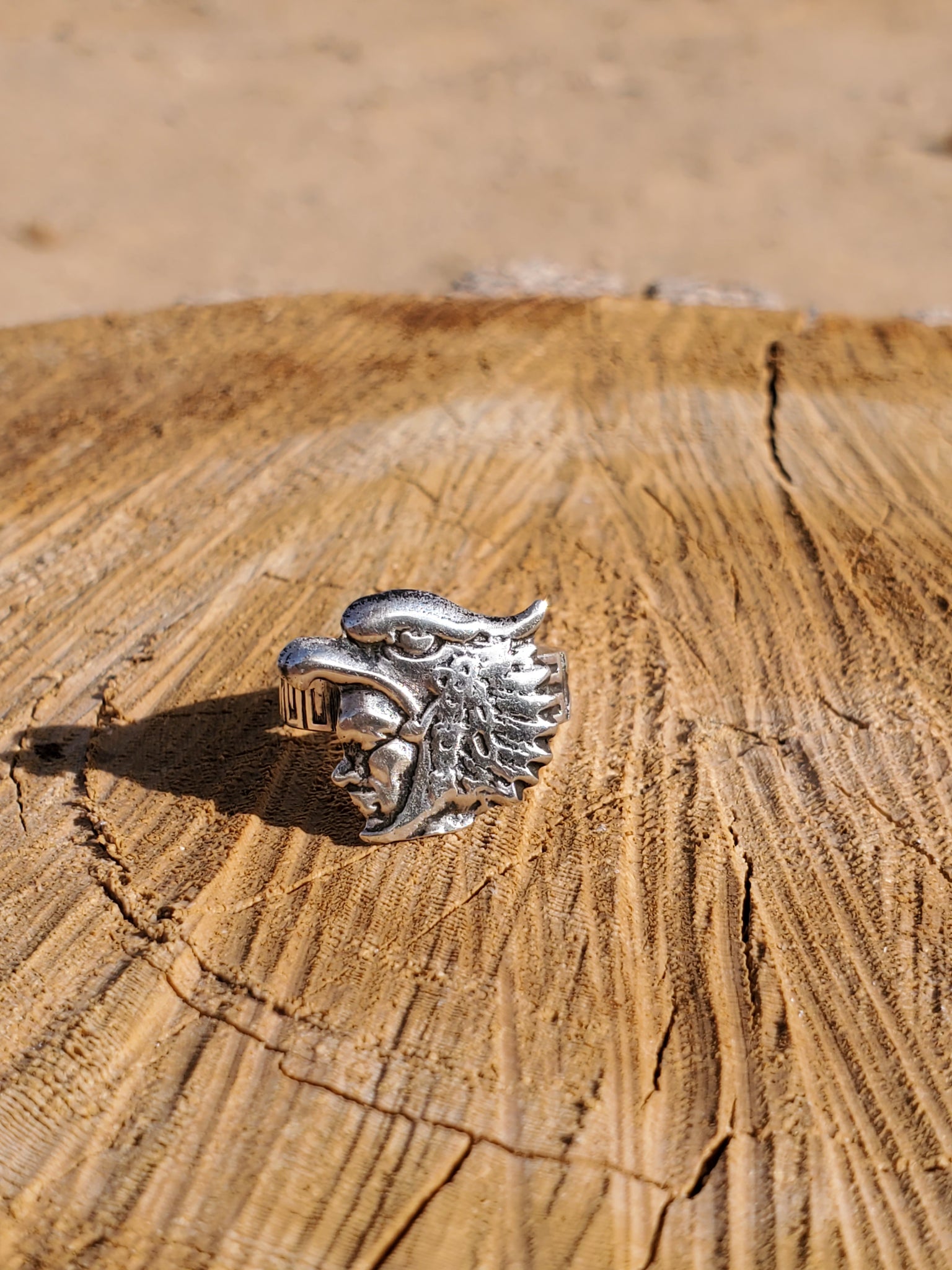 Mexico Spoon Ring - Repurposed