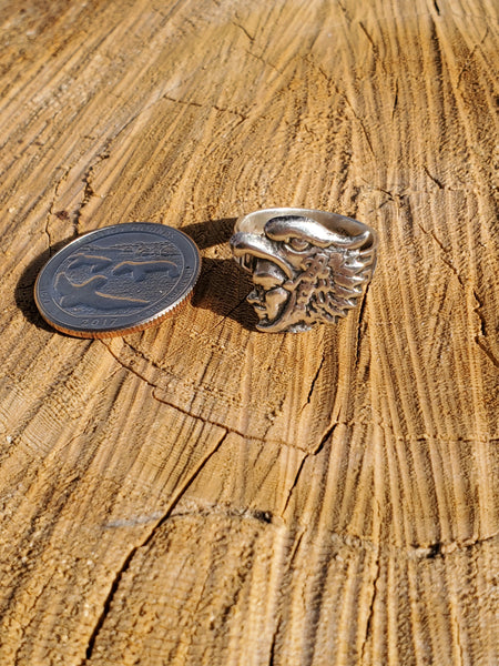 Mexico Spoon Ring - Repurposed